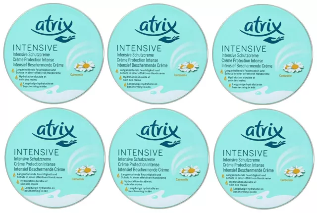 6 x Atrix Creme Intensive Schutzcreme 6 x 150ml