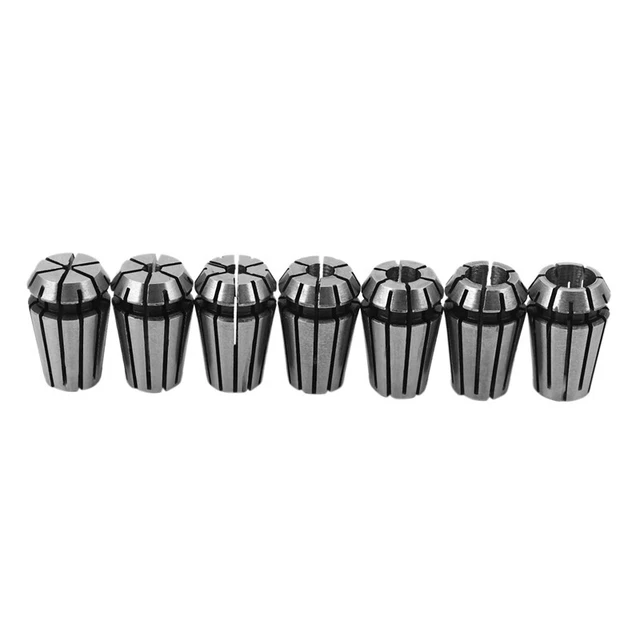 7pcs 1-7mm ER11 Spring Collet For CNC Workholding Engraving & milling Lathe ToN6