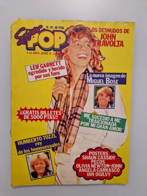 John Travolta  / Bee Gees /Olivia Newton John / Led Zepplin  - Super Pop 1979