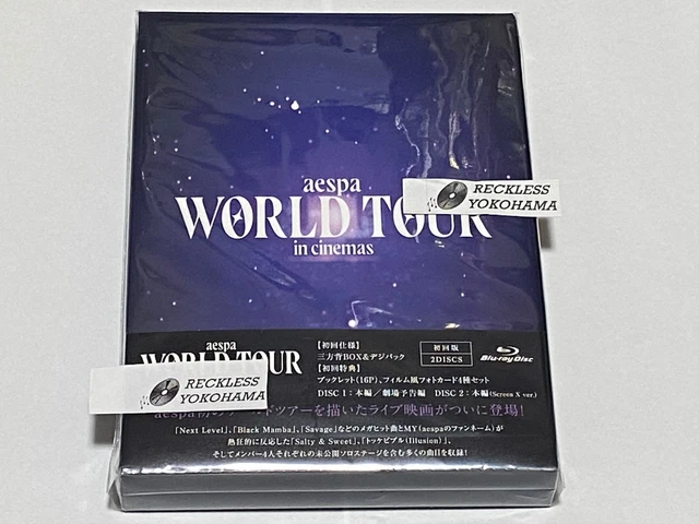 AESPA: WORLD TOUR in cinemas -STANDARD EDITION- Blu-ray