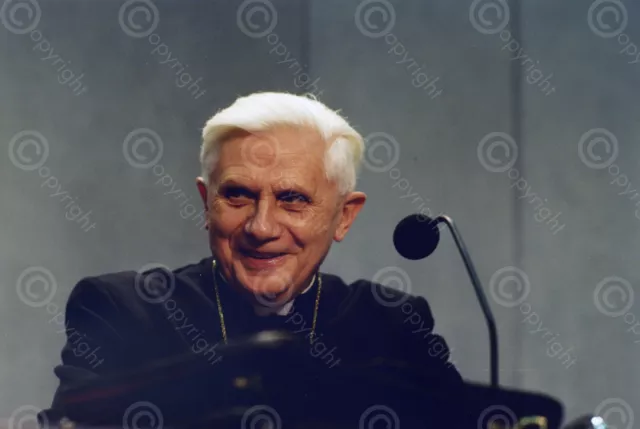 BENEDICTUM XVI - Cardinal RATZINGER - ORIGINAL PHOTO From Studio in Vatican RARE