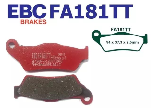 EBC Bremsbeläge FA181TT für Cagiva Elefant 750 6B 1994, 1995, 1997