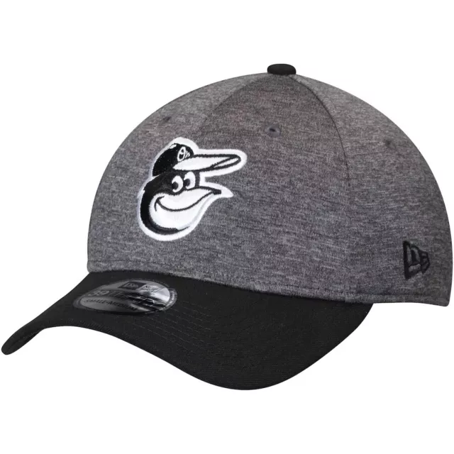 Baltimore Orioles Hat New Era 39Thirty 3930 Cap Size S/M M/L L/XL Gray Black