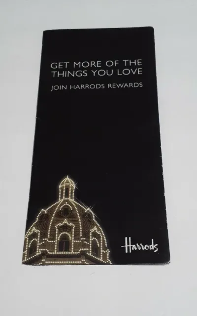 Harrods Reward Application With Real Harrods Physical Card. New
