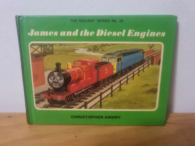 Railway Series No.28 James & The Diesel Engines by Christopher Awdry 1984 1st Ed