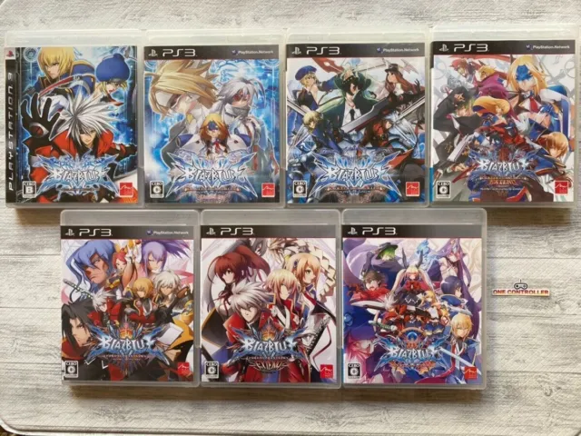 SONY Playstation 3 PS3 BlazBlue series 7games set from Japan