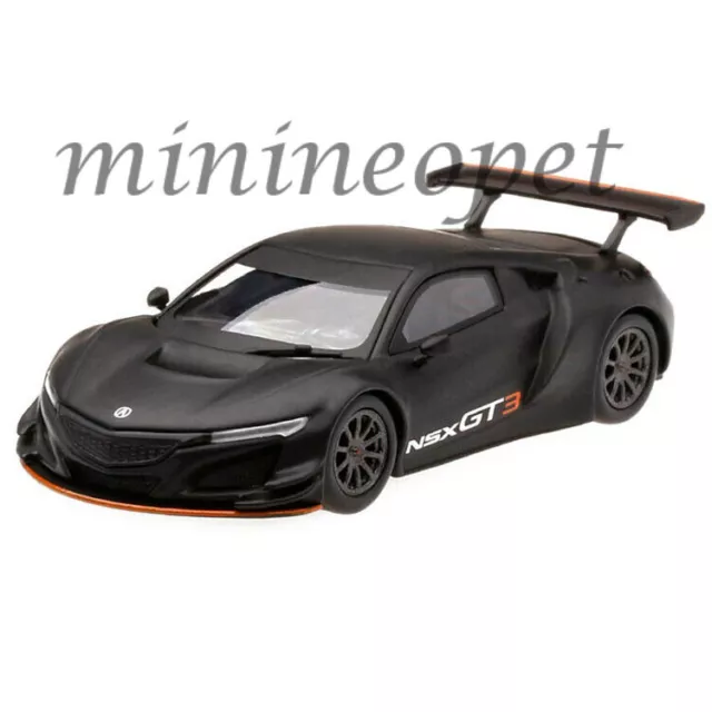 Mini Gt Mgt00026 Acura Nsx Gt3 2017 Los Angeles La Auto Show 1/64 Matte Black