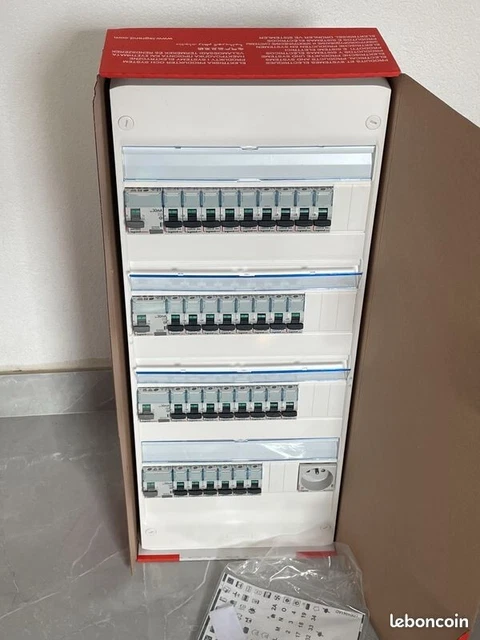 Coffret Legrand Drivia 4 rangées pré-équipé évolué Réf. PRE004evoauto