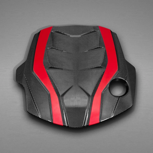 Capristo Audi RS5 F5 Carbon Fiber Engine Cover & Lock Cover Set