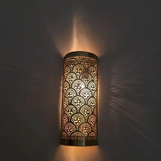 Wall Light Brass Antique Lamp Copper  Antique Brass Sconce Moroccan handmade