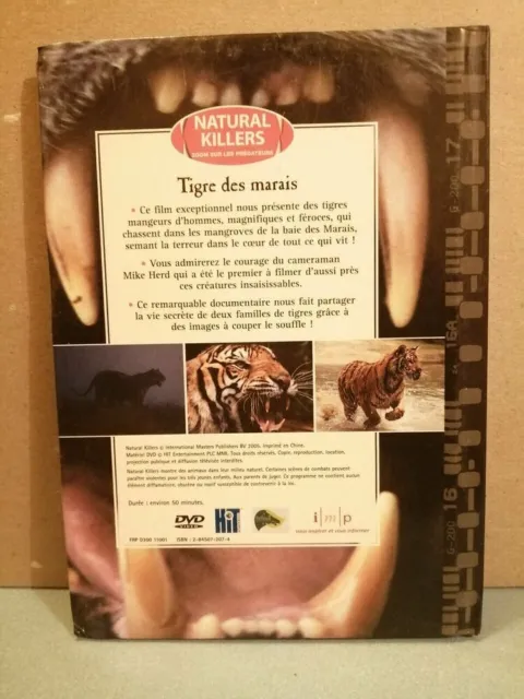 Tigre des marais - Natural Killers/ DVD simple 2