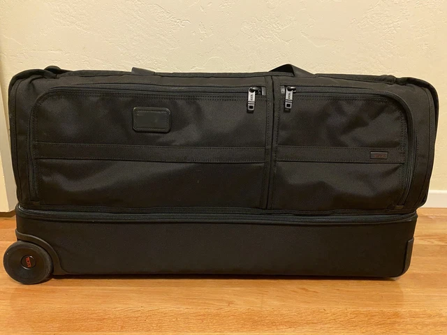 Tumi ALPHA II 30" Large Split Wheeled Duffel Check In Suitcase Bag Luggage 22043