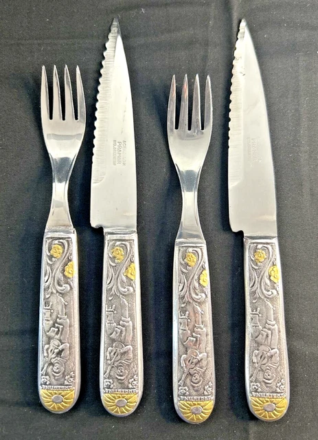 VINTAGE ARGENTINA ACERO INOX PRA-MAR IND.ARG. Flatware forks