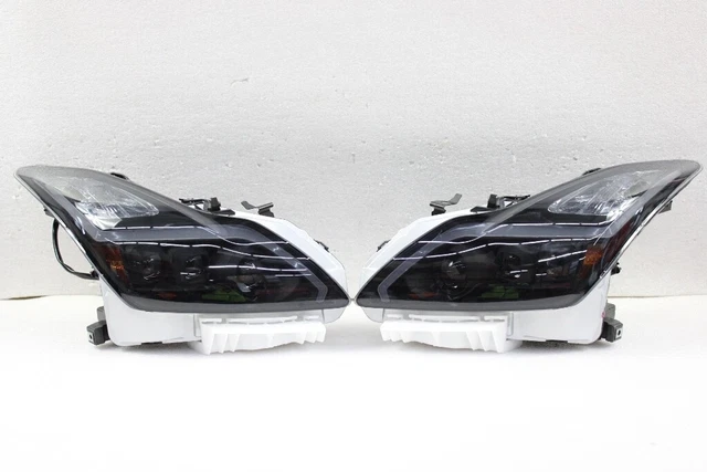 BLK Smoke LED DRL Sequential Projector Headlights FITS 2008-2015 G37/Q60 Coupe