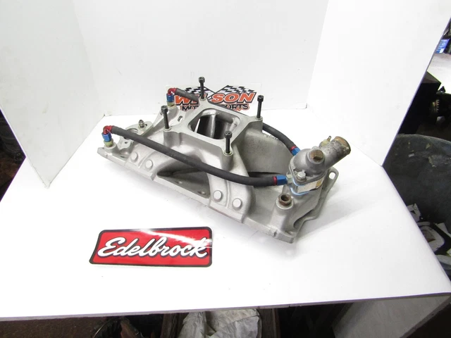 Edelbrock 2925 Super Victor Sbc Intake Imca Ump Wissota Dragracing Edelbrock 2925 Super Victor Sbc Intake Imca Ump Wissota Dragracing