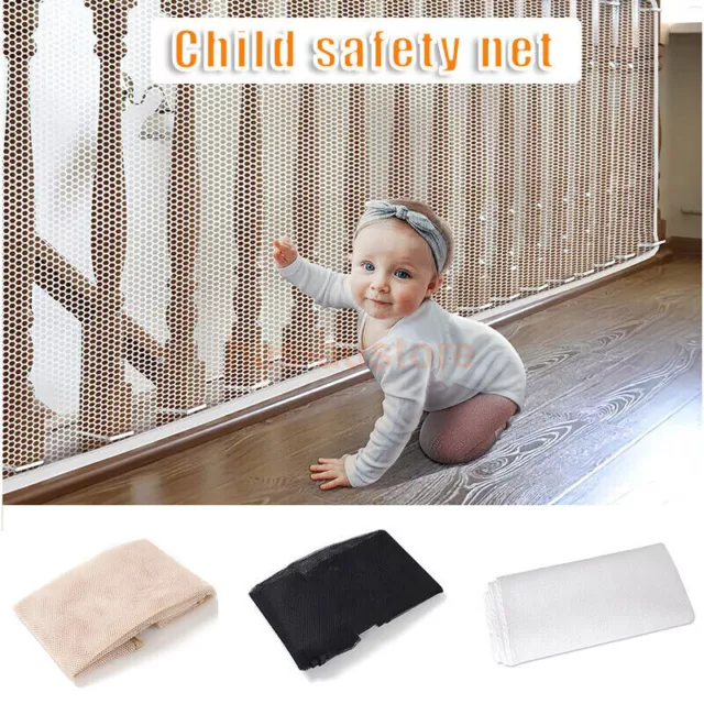 NEW Durable Child Baby Safety Protective Net Fence Fine Mesh for Balcony Stairs