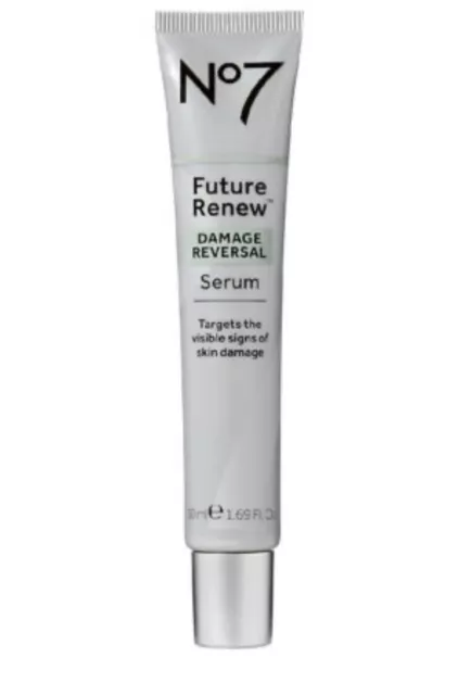 No 7 Future Renew Damage Reverse Serum 50 ml, Brand New Boxed RRP £42.95