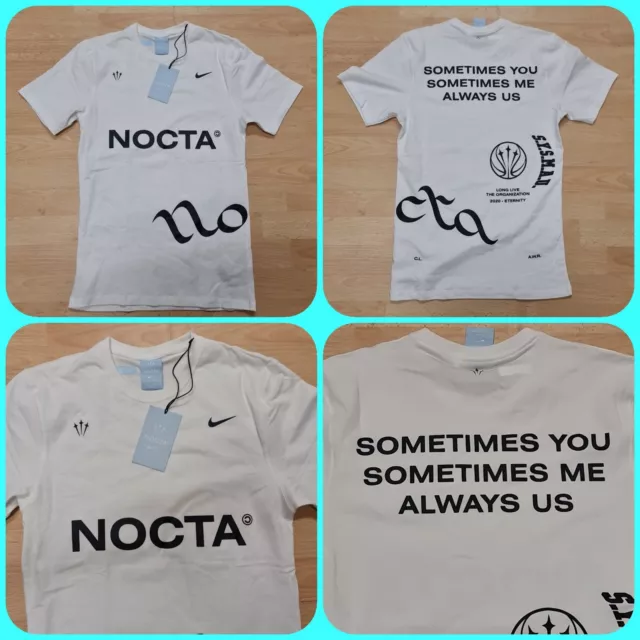 Camiseta nike x drake NOCTA talla x pequeña a veces u a veces me always us talla xs