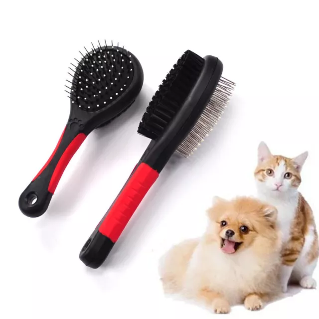 Pet Grooming Brush Cat Dog Double Sided Comb For Long Short Hair Removal Comb
