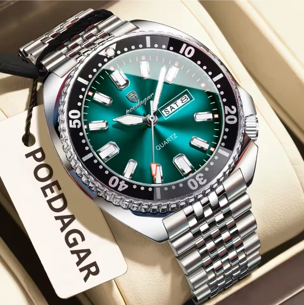 Orologio da polso da uomo, militare, sportivo, impermeabile