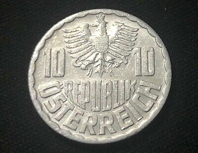 Austria 10 Groschen 1978. World Coin. Combined Shipping Discounted.