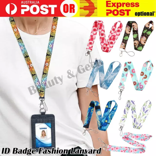 Teachers Neck Lanyard Strap String Phone Keys ID Card Badge Name Tag Holder AUS