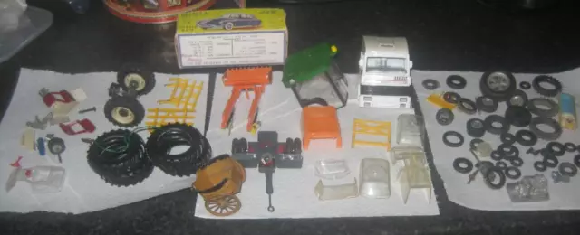 Job Lot Of Accessories/Parts(Dinky,Corgi,Britains  Etc)