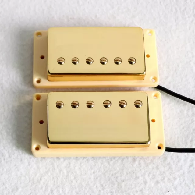 Gold Epiphone Les Paul Electric Guitar Pickups Humbucker Set of 2 Vintage Pickup