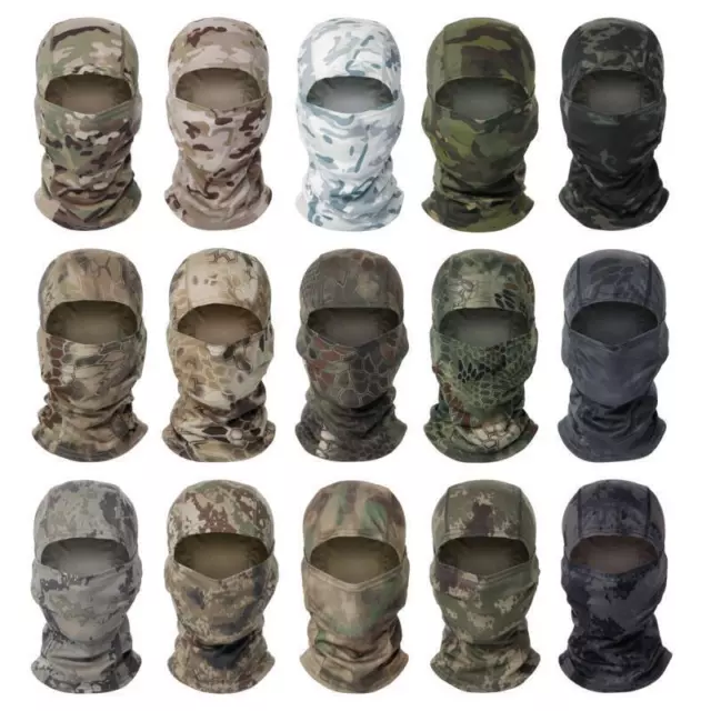 Men Tactical Balaclava Face Mask Summer Sun Protection Bandana Cooling Neck