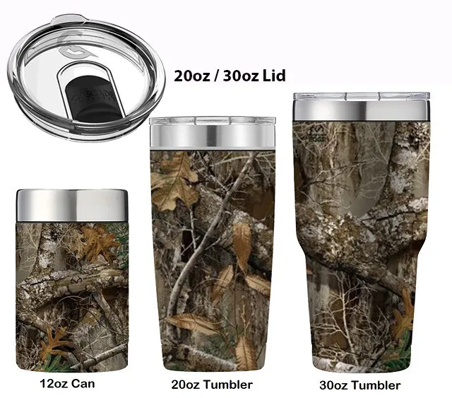 Cascade Tumbler 12Oz Can 20Oz 30Oz Insulated Stainless Steel Cooler Cup