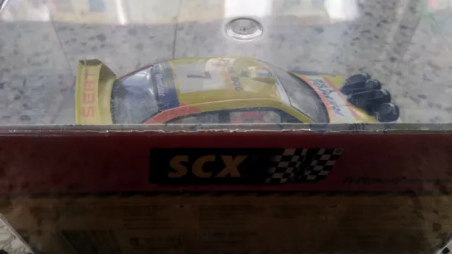 Slot car SCX Scalextric SEAT CORDOBA Repsol n.7 Auriol  1:32 Boxed 3