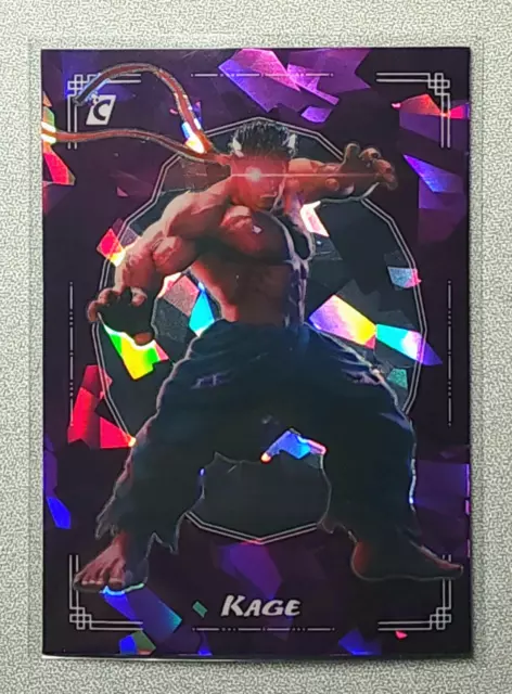 2023 Cardsmiths Street fighter Card Vega 17/25 Ruby Red Gemstone Refractor