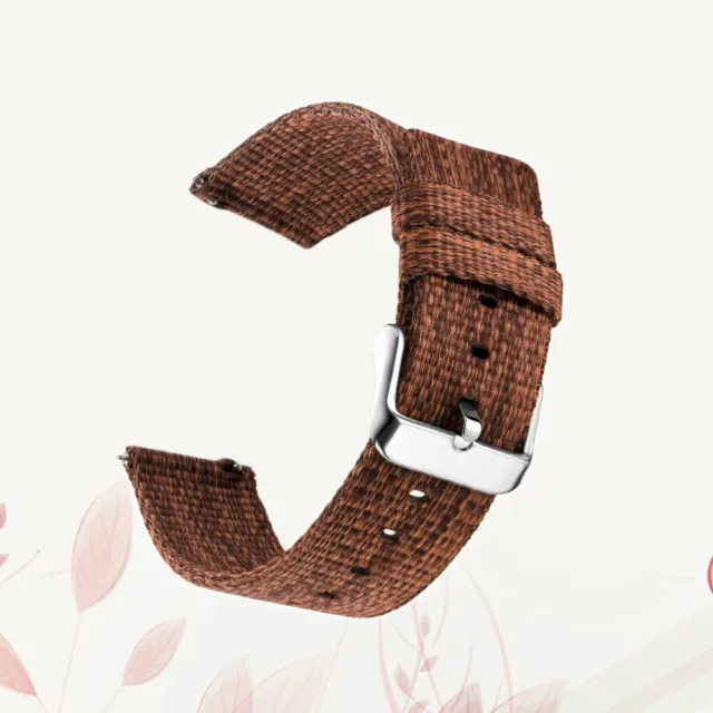 22 Mm Smartwatch Band Nylon Watch Strap Canvas Watch Bands Intelligent Thicken