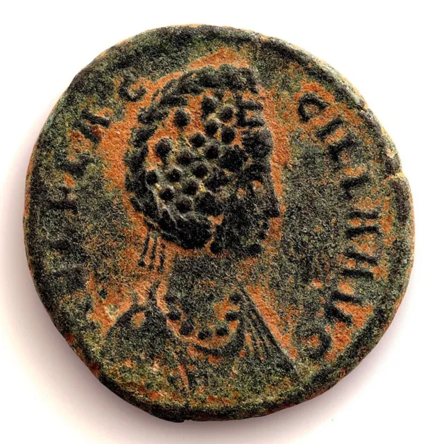 Imperio Romano-Aelia Flaccilla 383-388 d.C. Follis. Cobre 5,8 g. MUY ESCASA