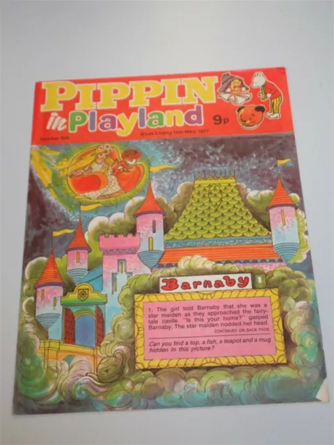 Pippin In Playland #556 14Th May 1977 British Weekly _