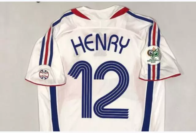 France retro shirt 2006 Home and Away jersey S-2XL ZIDANE #10, HENRY #12*/