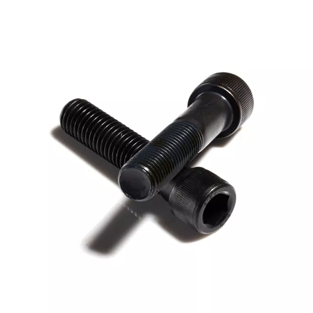 M7 Allen Screw Hex Socket Bolt Cap Head Screws Black 12.9 Steel Length 10 - 50mm