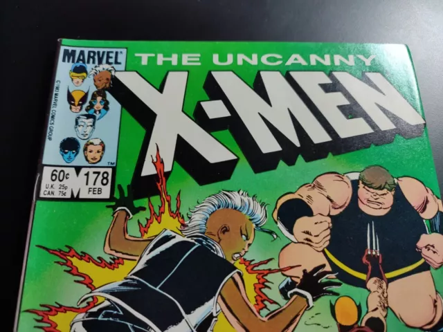 Uncanny X-Men 178 Marvel Us Comic 1984 VF+ Z1+ 2