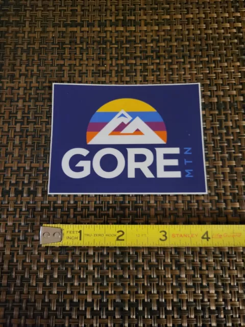 Gore Mountain AUTHENTIC Decal Sticker Ski Snowboard New York Resort