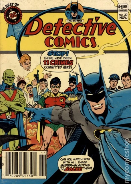 Best of DC Blue Ribbon Digest Canadian Price Variant #30 VG/FN 5.0 1982