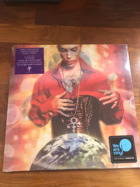 Prince - Planet Earth Purple Vinyl LP Limited 3D LENTICULAR Sleeve New Sealed