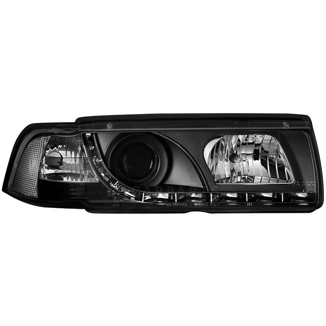 2 X PHARE pour BMW E36 Soude 92-98 LED Feux Noir/Noir 1015612 EUR 413 ...