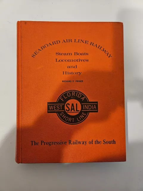 SAL Seaboard Air Line Railway Steam Boats, Locomotives  Signed by D.L. Wicker