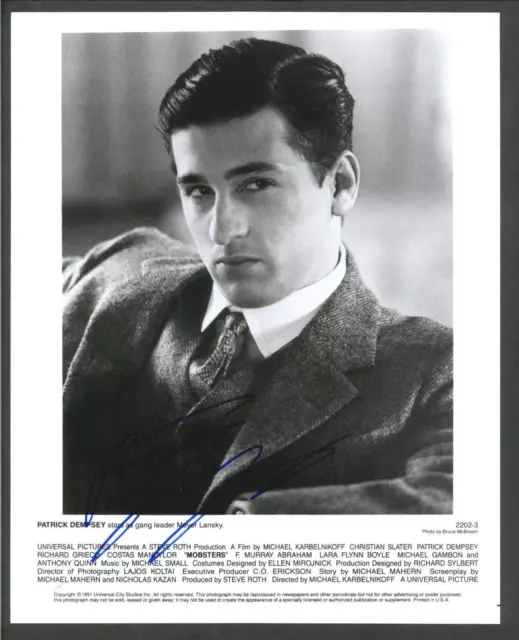 Patrick Dempsey - Signed Autograph Movie Still - Mobsters