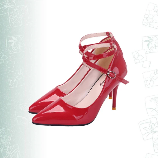 High- Heeled Shoes Cross Strap Heels High Heel Shoes Women Bridal Heels Classic
