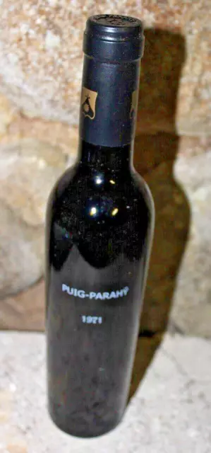 Rarissime  PUIG  Rivesaltes 1971     375  ML 16 °          ERI