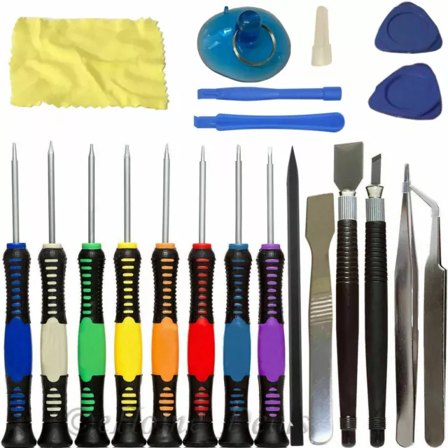 20 in 1 Mobile Phone Repair Spurger Tools Kit Pry Opening Tool Screwdriver Set U