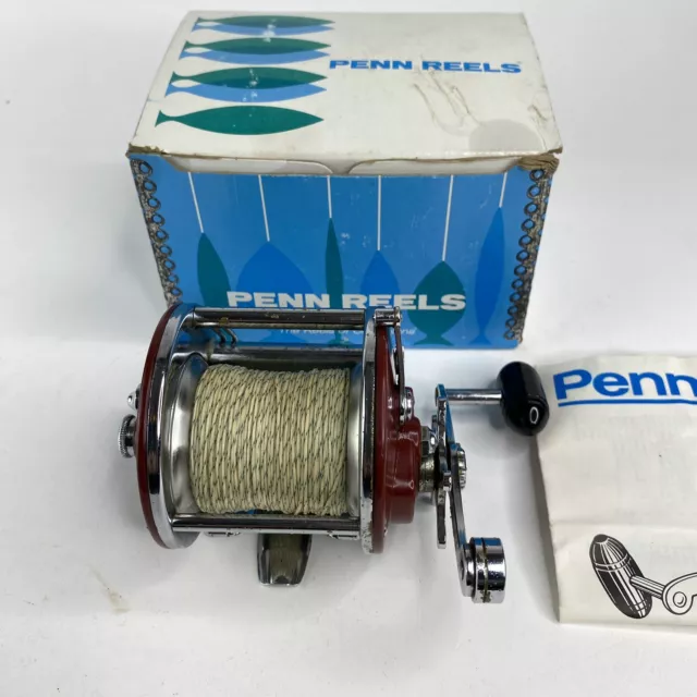 Vintage Penn Peer No. 209 Level Wind Saltwater Fishing Reel Made