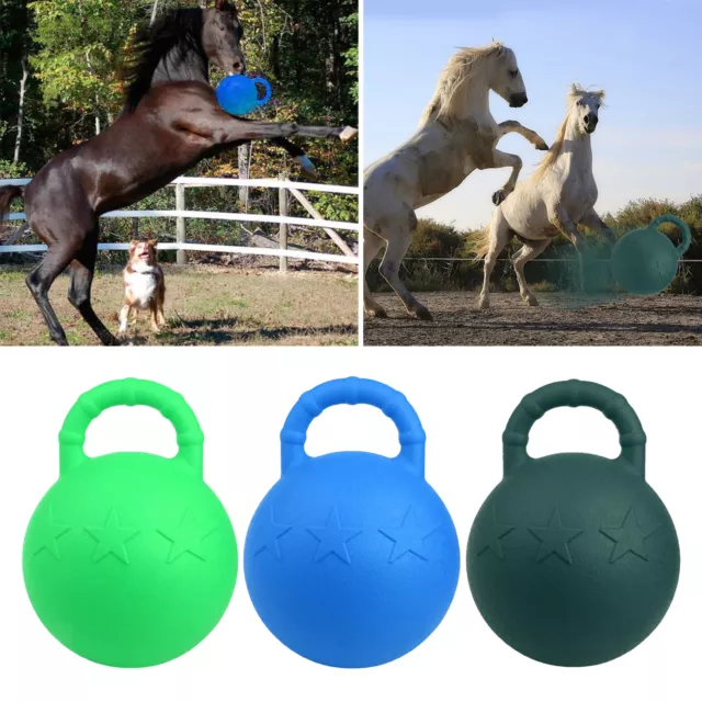 Equine Chew Ball Horse Pony Dogs Soccer Ball Herding with Fruit Scented