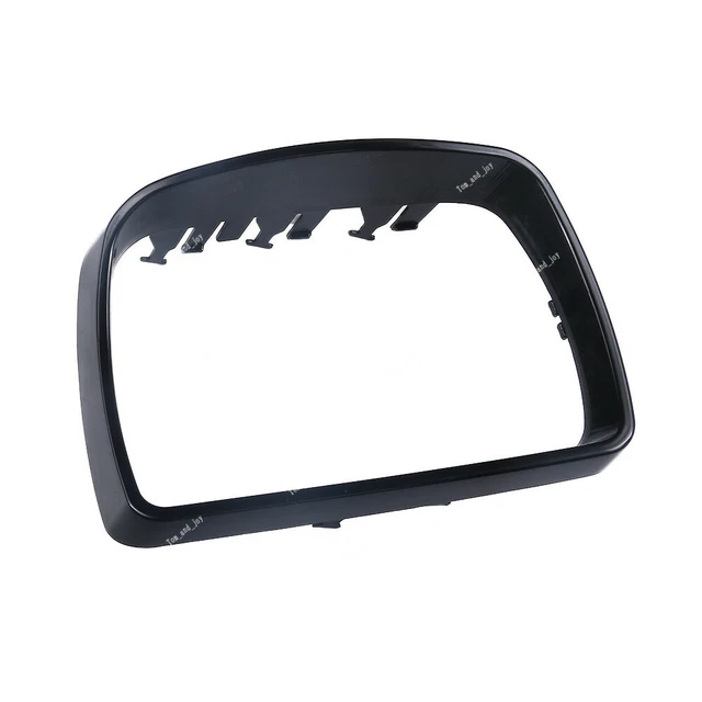 X AUTOHAUX Capuchon Rétroviseur Gauche Noir Compatible Fiat 500 2007-2023 – Coque Miroir Rétroviseur De Rechange, Look Sportif Et Facile à Poser